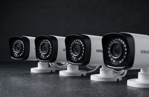 Дом Стандарт – 4 уличные камеры HiWatch с IR-подсветкой