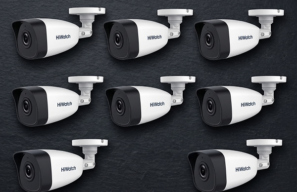 Кафе / Общепит – 8 камер HiWatch для зала, кухни и кассовой зоны